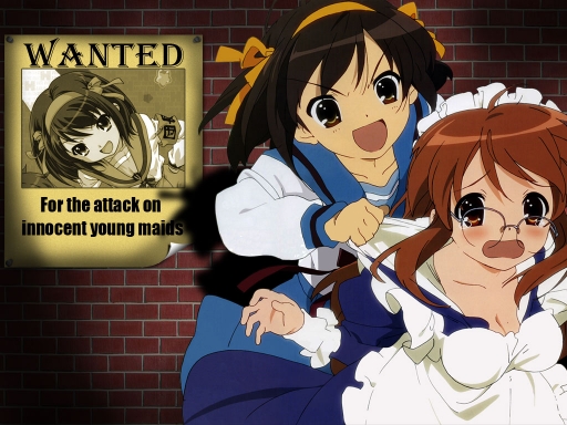 Wanted Haruhi Suzumiya