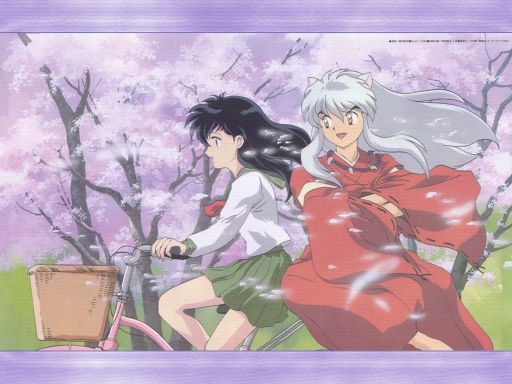Inuyasha and Kagome Spring Rid