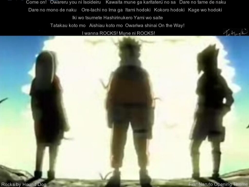 Rocks- Naruto