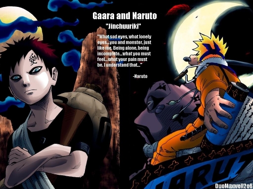 Gaara And Naruto