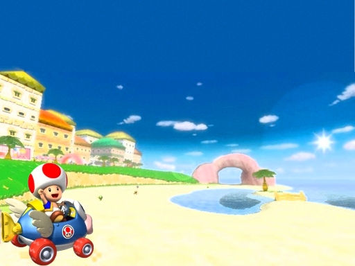 Mario Kart wii wallpaper