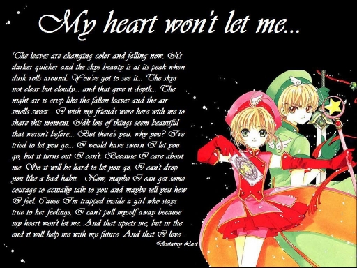 My Heart Won't Let Me...