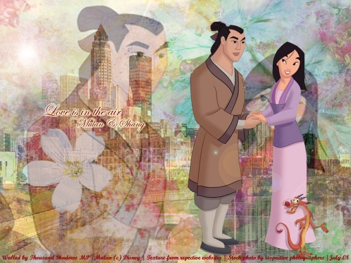 Love is in the air~Mulan & Sha