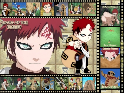 Gaara Og The Desert