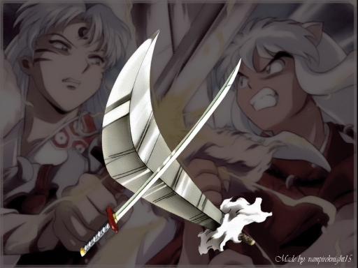 Sesshomaru And Inuyasha Swords