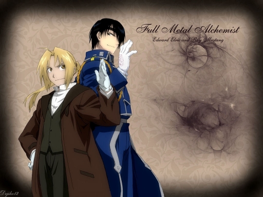 Edward Elric-roy Mustang