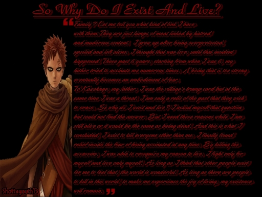 Gaara Speech
