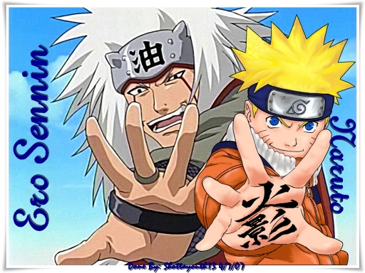 Jiraiya And Naruto