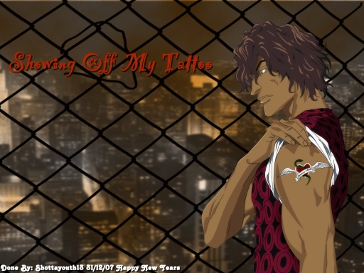 Showing Off My Tattoo