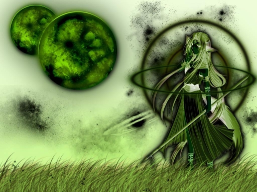 Green Wolfwoman