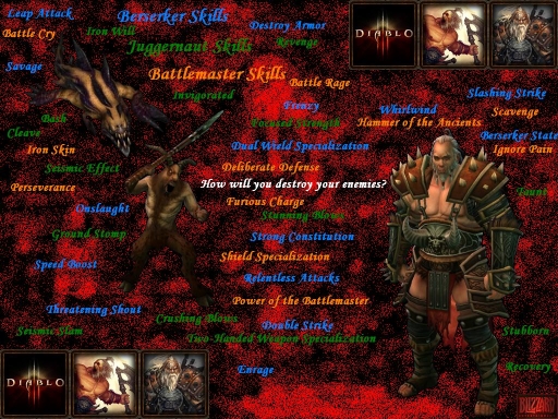 Diablo III Barbarian-How will