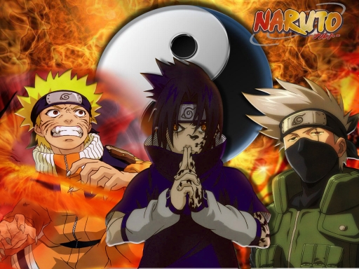 Naruto,kakashi Et Sasuke