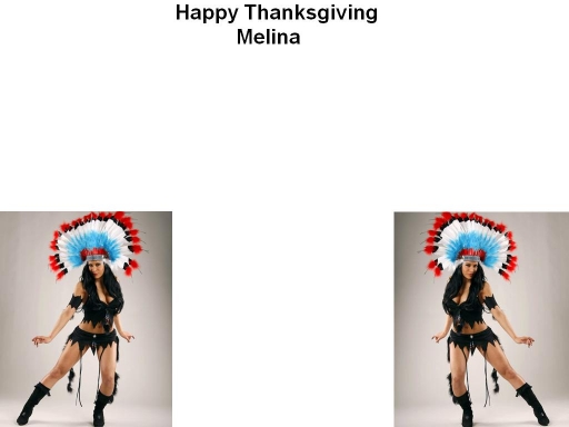 Melina Thanksgiving