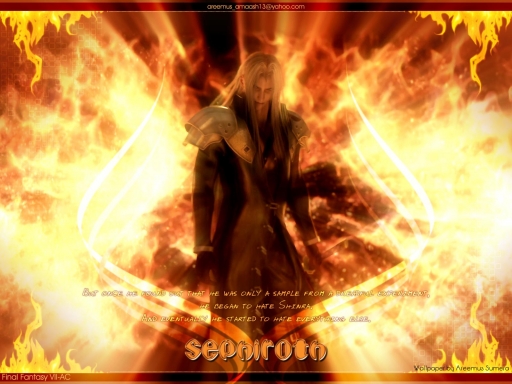 Sephiroth....