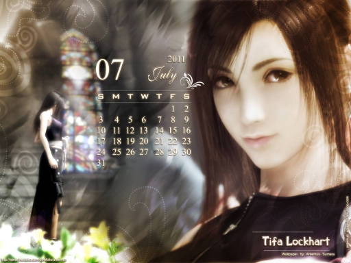 July Tifa Lockhart Walle