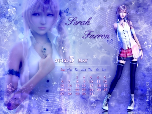May 2012 Serah Farron
