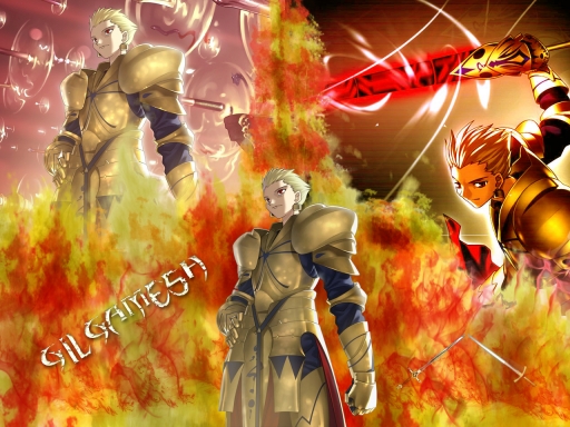 Gilgamesh Blaze of Flame