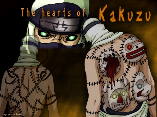 The hearts of Kakuzu