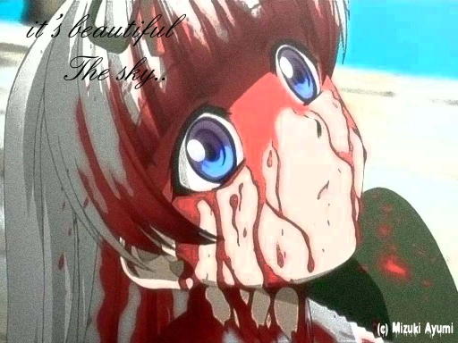 The sky is beautiful