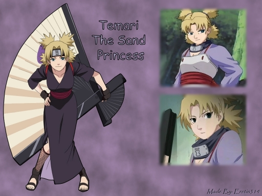 Temari The Sand Princess