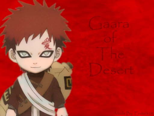 Gaara Of The Desert