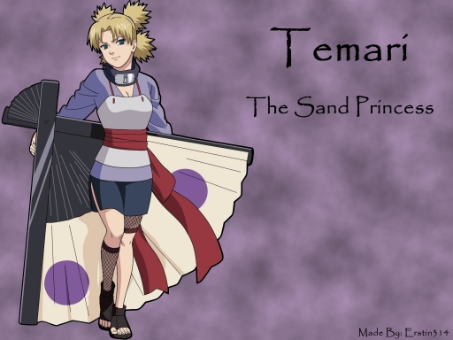Temari The Sand Princess