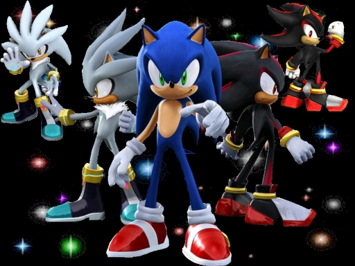 Sonic,Silver and Shadow