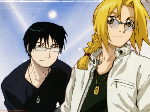 Roy  Mustang + Edward Elric