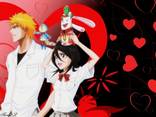 Ichigo and Rukia