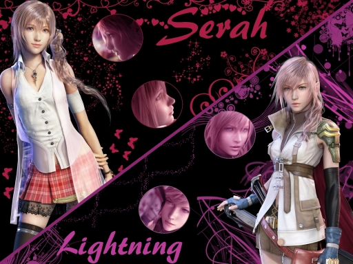 Lightning and Serah