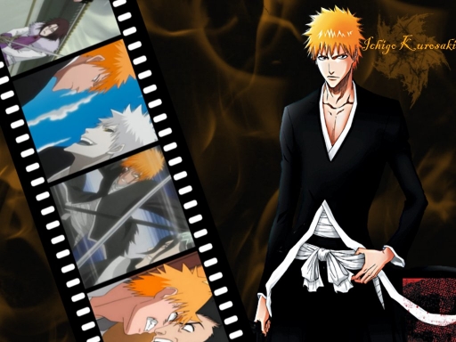 Ichigo on Fire