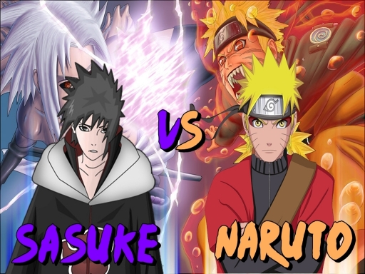 Naruto Sennin vs Sasuke Aktasu