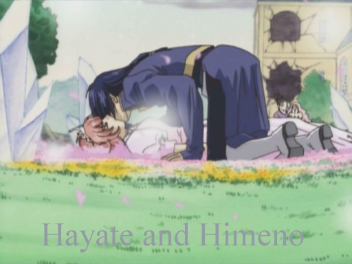 Hayate And Hemino Kiss