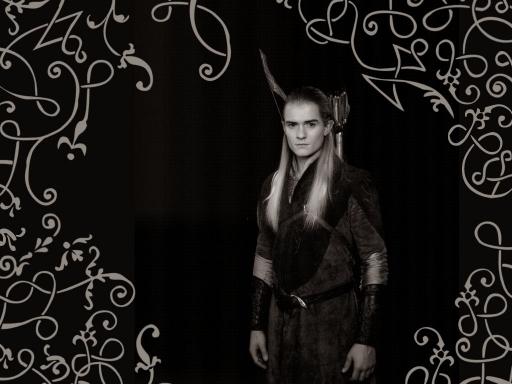 Black and white legolas