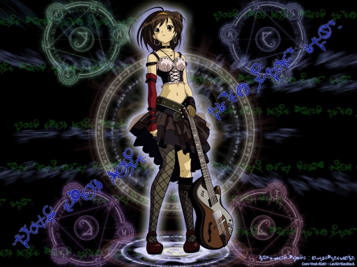 Haruhi, ENOZ's magical God...