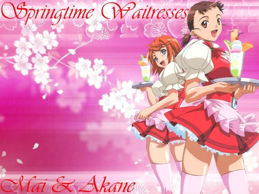 Springtime Waitresses