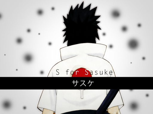 S for sasuke