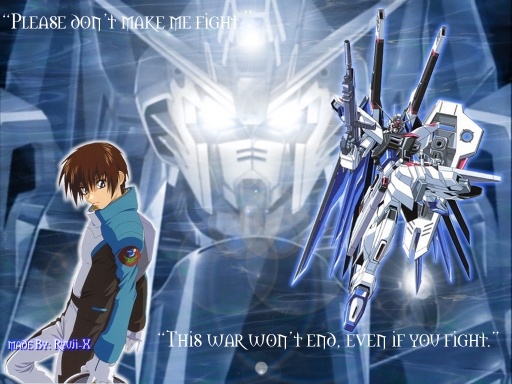 Kira  & Freedom Gundam
