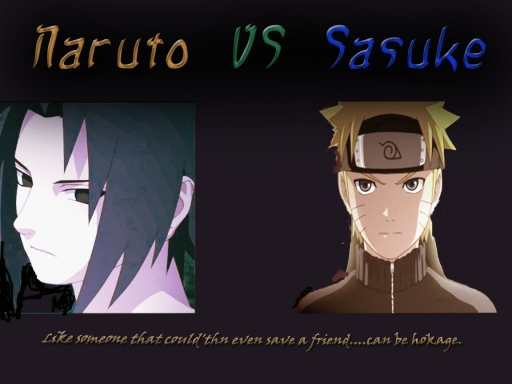 Naruto VS Sasuke, Yet Again.