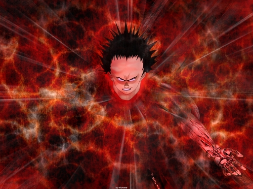 Tetsuo on fire