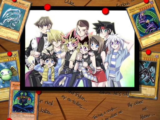 Yu gi oh Group Picture