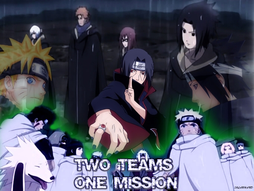 2 teams,1 missions