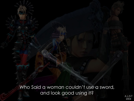 Women+Sword=Cool?