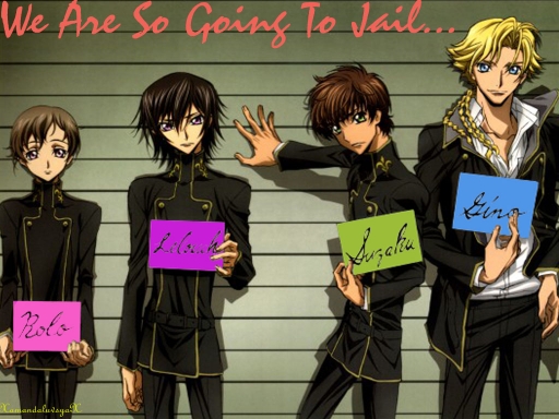 We Are So Going To Jail...