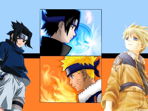 naruto and sasuke