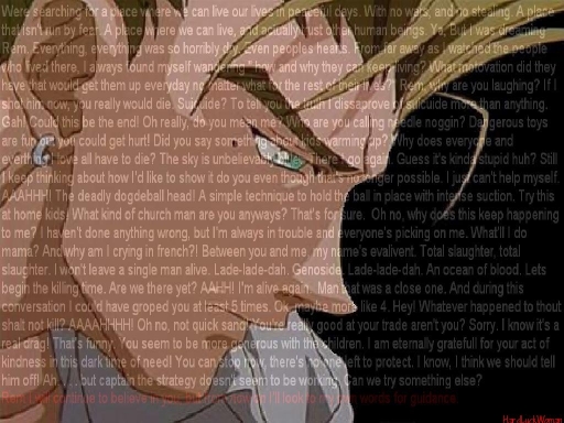 Vash's Words