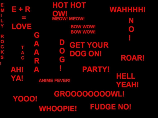 Words But Anime Is One In Ther