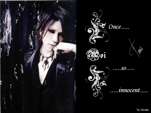 Once so innocent.....