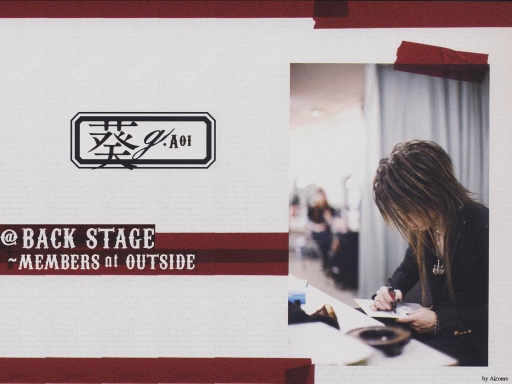 R.C.E backstage ~ Aoi