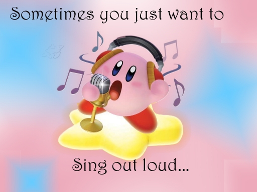 Kirby Singing